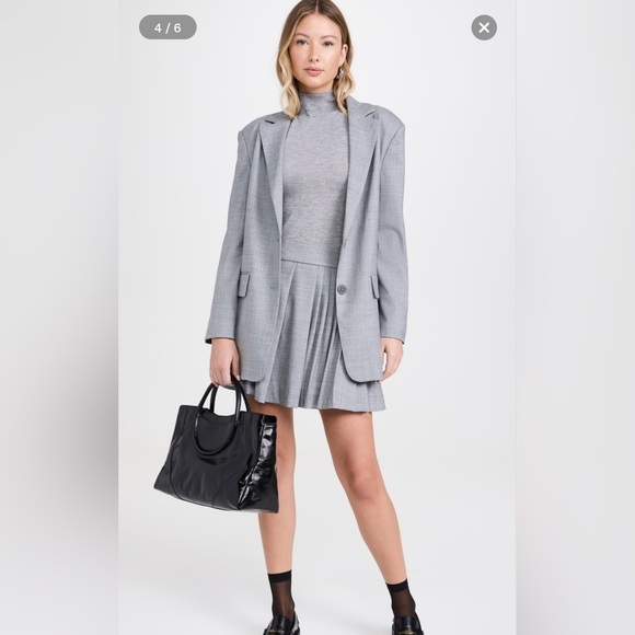 Solid & Striped The Mini Bonnie Wool-Blend Skirt Women's Small - NWOT - Picture 1 of 11